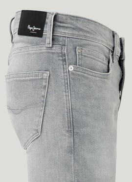 PANTALÓN VAQUERO SKINNY JEANS FINSBURY DENIM GRIS WISER WASH