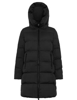 CHAQUETA ACOLCHADA MANLIEALF JACKET WOMAN 319 BLACK