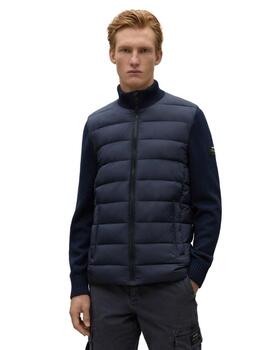 CHAQUETA ACOLCHADA BIMIALF KNIT MAN 161 DEEP NAVY