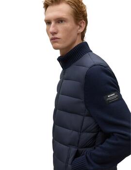 CHAQUETA ACOLCHADA BIMIALF KNIT MAN 161 DEEP NAVY