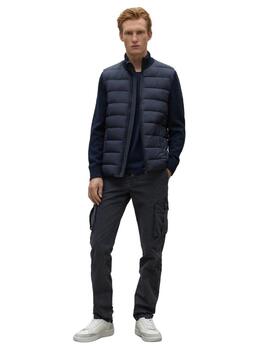 CHAQUETA ACOLCHADA BIMIALF KNIT MAN 161 DEEP NAVY