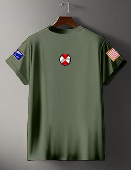 CAMISETA DE HOMBRE LASAL 66 VERDE CAQUI