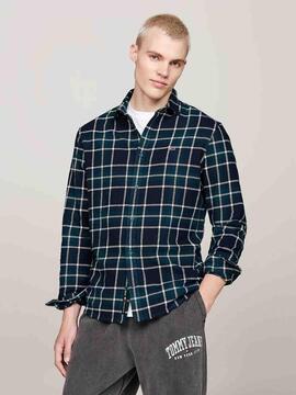 CAMISA DE CUADROS REGULAR FIT MULTICOLOR