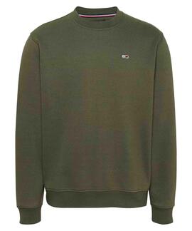 SUDADERA REGULAR FIT FATIGUE GREEN