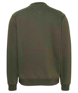 SUDADERA REGULAR FIT FATIGUE GREEN