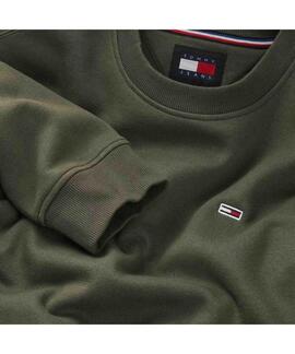 SUDADERA REGULAR FIT FATIGUE GREEN