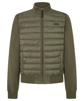 CHAQUETA ACOLCHADA CLIFTON 734 SAFARI GREEN