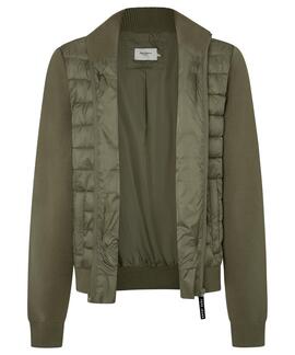 CHAQUETA ACOLCHADA CLIFTON 734 SAFARI GREEN