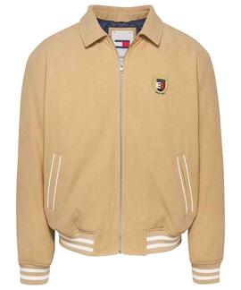 CHAQUETA DE PANA UNIVERSITARIA LETTERMAN GENTLE GOLD