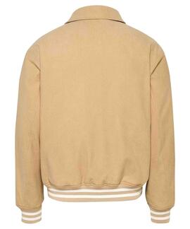 CHAQUETA DE PANA UNIVERSITARIA LETTERMAN GENTLE GOLD