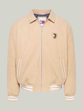 CHAQUETA DE PANA UNIVERSITARIA LETTERMAN GENTLE GOLD