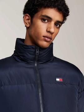 CHAQUETA ACOLCHADA ALASKA CON PARCHE DE TOMMY NAVY