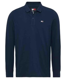 POLO MANGA LARGA SLIM FIT DARK NIGHT NAVY