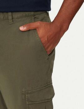 PANTALÓN BOLSO CARGO AUSTIN SLIM TAPERED FATIGUE GREEN