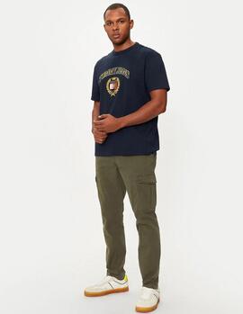 PANTALÓN BOLSO CARGO AUSTIN SLIM TAPERED FATIGUE GREEN