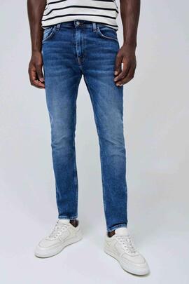 PANTALÓN VAQUERO SKINNY FIT LOW RISE DENIM AZUL