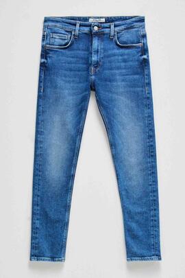 PANTALÓN VAQUERO SKINNY FIT LOW RISE DENIM AZUL