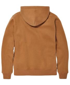 SUDADERA CON CAPUCHA REY UGGFLUFF LOGO CHESTNUT / PLASTE