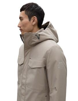 ABRIGO RAINERALF JACKET MAN 005 DARK SAND