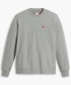 SUDADERA NEW ORIGINAL CREW NECK MID TONE GREY HEATHER