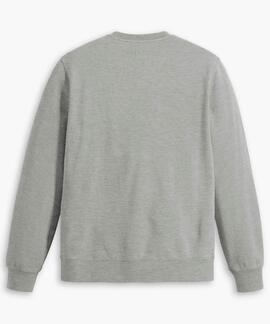 SUDADERA NEW ORIGINAL CREW NECK MID TONE GREY HEATHER