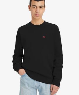 SUDADERA NEW ORIGINAL CREW NECK MINERAL BLACK