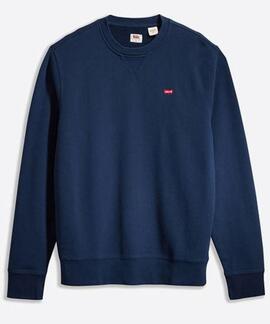 SUDADERA NEW ORIGINAL CREW NECK NAVY BLAZER