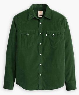 CAMISA DE PANA LEVI S BARSTOW WESTERN PYTHON GREEN