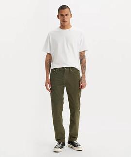 PANTALÓN DE PANA LEVI'S® 511™ SLIM FIT OLIVE NIGHT CURDUROY