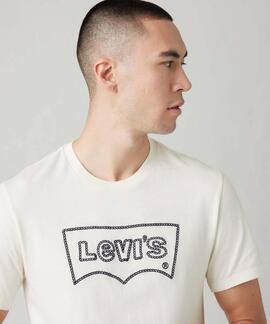 CAMISETA LEVI'S® CLASSIC GRAPHIC TEE ROPE BATWING VW EGRET