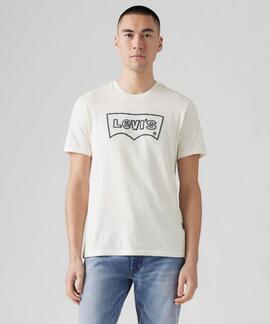 CAMISETA LEVI'S® CLASSIC GRAPHIC TEE ROPE BATWING VW EGRET