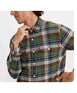 SOBRECAMISA JACKSON WORKER RELAXED FIT DENVER PLAID FONDUE