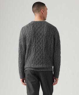 JERSEY DE PUNTO TRENZADO PARKSIDE CABLE TWILIGHT CHARCOAL