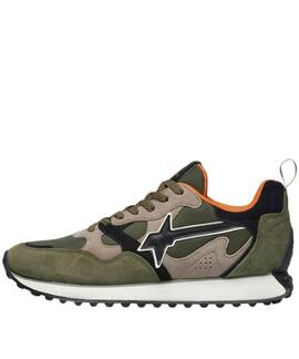 ZAPATILLAS LOOP-M MILITARE / BLACK / TAUPE