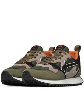 ZAPATILLAS LOOP-M MILITARE / BLACK / TAUPE