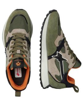 ZAPATILLAS LOOP-M MILITARE / BLACK / TAUPE