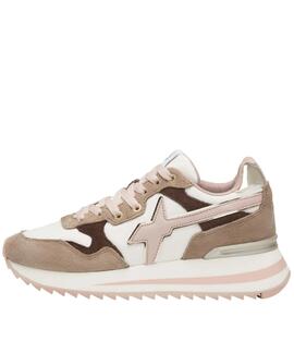 ZAPATILLAS YAK-W ANTE Y NAILON TAUPE / BONE / CIPRIA