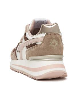 ZAPATILLAS YAK-W ANTE Y NAILON TAUPE / BONE / CIPRIA