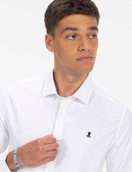 CAMISA BÁSICA OXFORD 100 BLANCO PURO