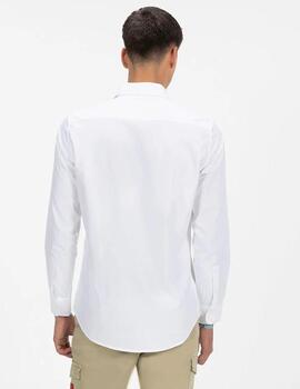 CAMISA BÁSICA OXFORD 100 BLANCO PURO