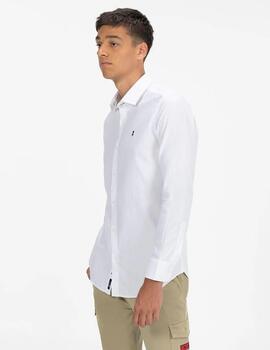 CAMISA BÁSICA OXFORD 100 BLANCO PURO