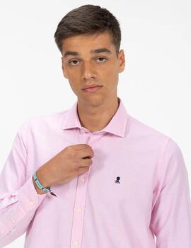 CAMISA BÁSICA OXFORD 600 ROSA