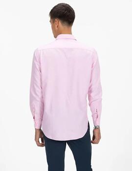 CAMISA BÁSICA OXFORD 600 ROSA