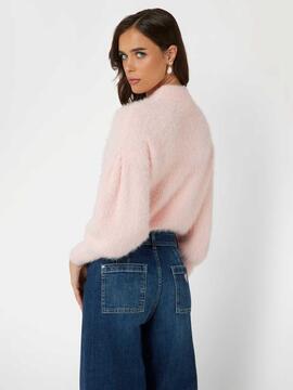 JERSEY DE PELO KEYLA RELAXED FIT PRETTY PINK