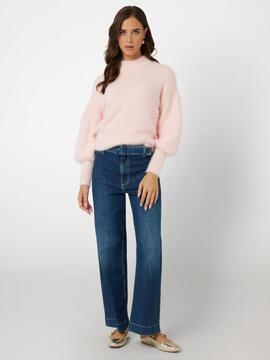 JERSEY DE PELO KEYLA RELAXED FIT PRETTY PINK