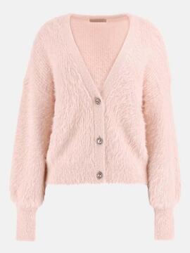 CHAQUETA DE PELO KEYLA RELAXED FIT PRETTY PINK