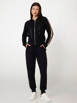 PANTALÓN JOGGER NEOPRENO STUDS LOGO JET BLACK