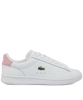 ZAPATILLAS LACOSTE CARNABY SET 224 WHITE / LIGHT PINK