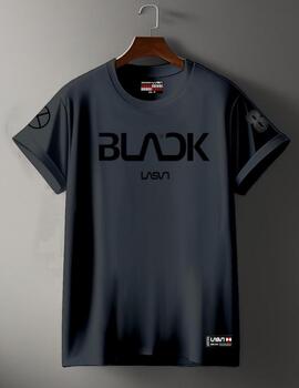 CAMISETA DE HOMBRE LASAL BLACK ROLL