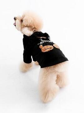 ROPA PARA MASCOTAS MWM TEDDY NEGRO